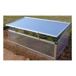 Kasvihuone MINI SINGLE polykarbonatti 1,1x0,55x0,4h