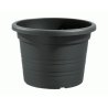 Planter CILINDRO plastic anthracite d16x11cm