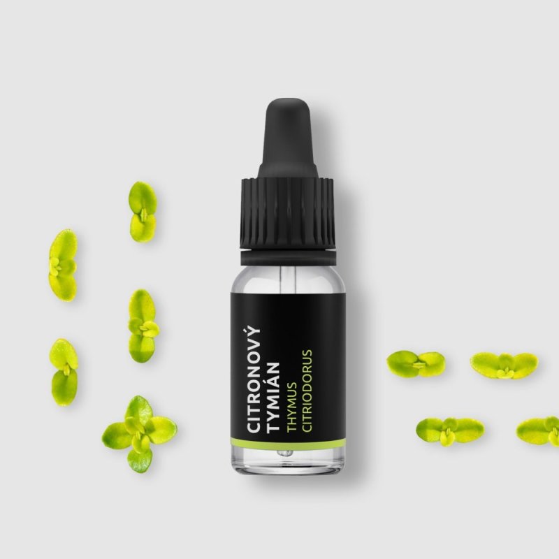 BIO Timo al Limone - Olio essenziale 100% naturale 10 ml - Pěstík