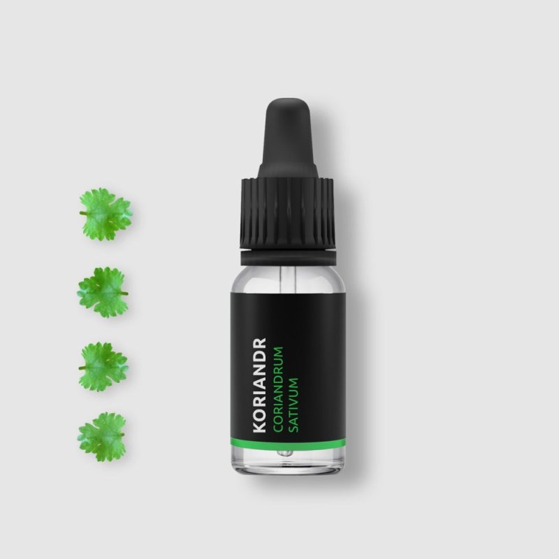 BIO Kolendra - 100% naturalny olejek eteryczny 10 ml - Pěstík