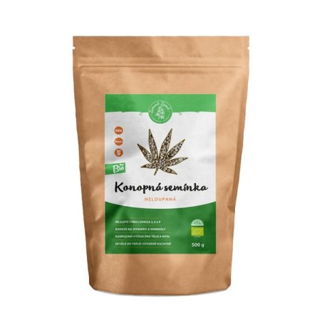 Zelená Země Bio Hanfsamen ungeschält 500 g