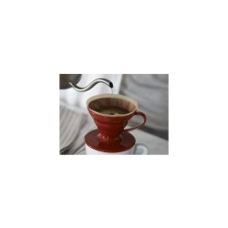 HARIO V60-02 KERAMIK-DRIPPER ROT