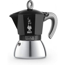 BIALETTI NEW MOKA INDUCTION 6 TASSEN SCHWARZ