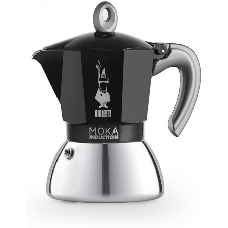 BIALETTI NEW MOKA INDUCTION 2 ŠÁLKY ČIERNA