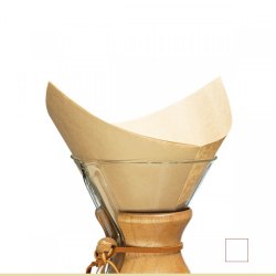 PAPIEROVÉ FILTRE CHEMEX FSU-100 PRE 6-10 ŠÁLOK KÁVY PRÍRODNÉ (100KS)