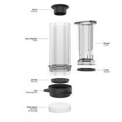 DELTER COFFEE PRESS + 100 FILTRES