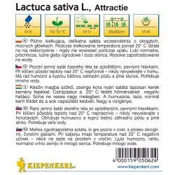 Salată iceberg Attractie