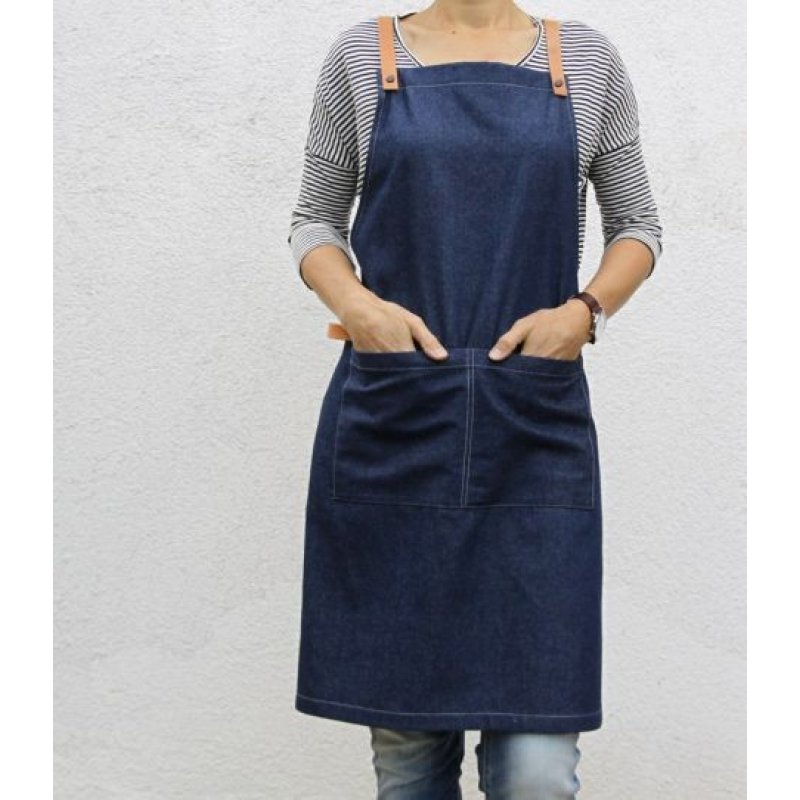 Barista-Schürze aus Denim