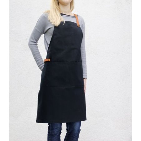 Barista-Schürze schwarz