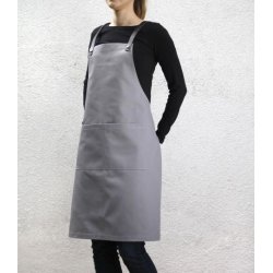 Barista förkläde grå