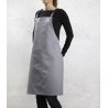 Бариста престилка сива