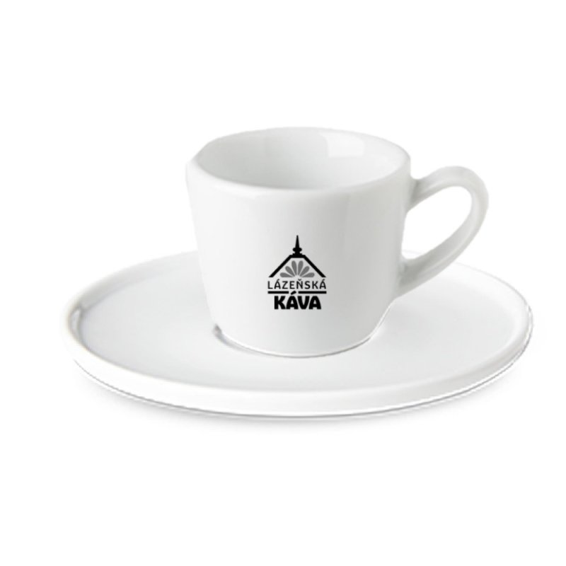 Cup 80ml and saucer Lázeňská káva