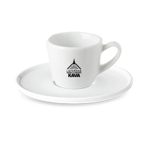 Tasse 80ml und Untertasse Lázeňská káva