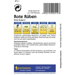 Crvena repa Crvena kugla 2 - sjeme repe