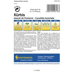 Pumpa Mus. De Provence - pumpfrön