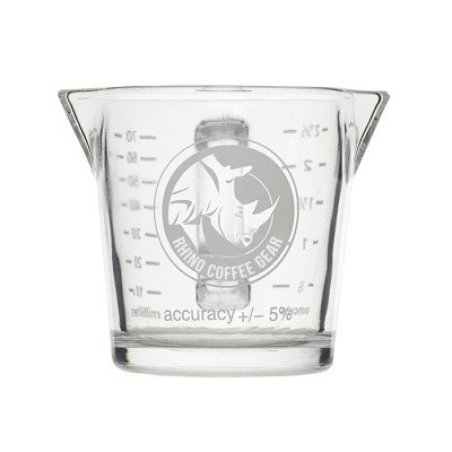 Rhinowares Doppelausguss-Schnapsglas