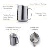 Barista & Co Dial In Milk Pitcher 600 ml svart mjölkkanna