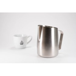 Barista & Co Dial In Milk Pitcher 600 ml Edelstahl-Milchkanne
