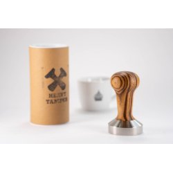 Heavy Tamper Classic Zebrano 53 mm
