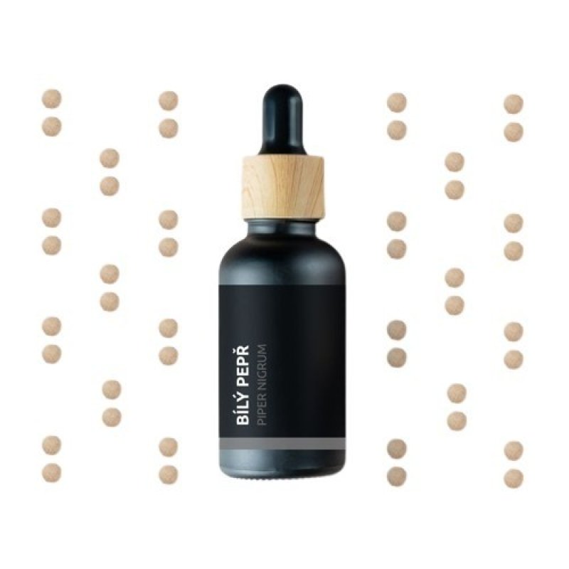 BIO Weißer Pfeffer - 100% natürliches ätherisches Öl (10ml) - Pěstík