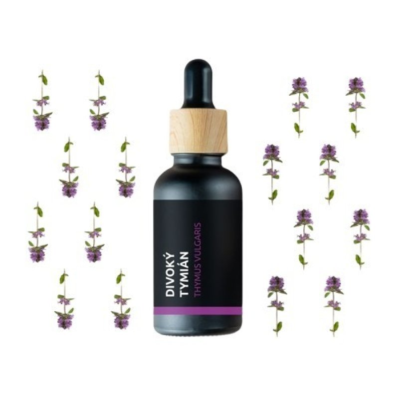 BIO Wilder Thymian - 100% natürliches ätherisches Öl (10ml) - Pěstík