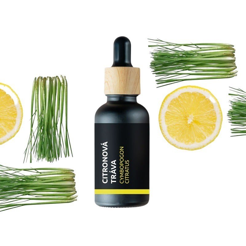 BIO Citrongräs - 100% naturlig essentiell olja (10ml)