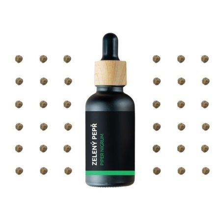 BIO Grön peppar - 100% naturlig esentiell olja (10ml) - Pěstík
