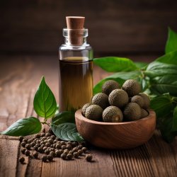 OLIO ESSENZIALE DI PEPE VERDE BIO - 100% naturale (10ml) - Pěstík