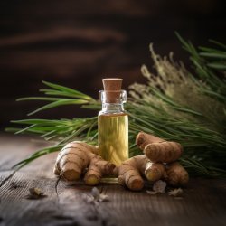 BIO Hierba Jengibre - Aceite esencial 100% natural (10ml) - Pěstík