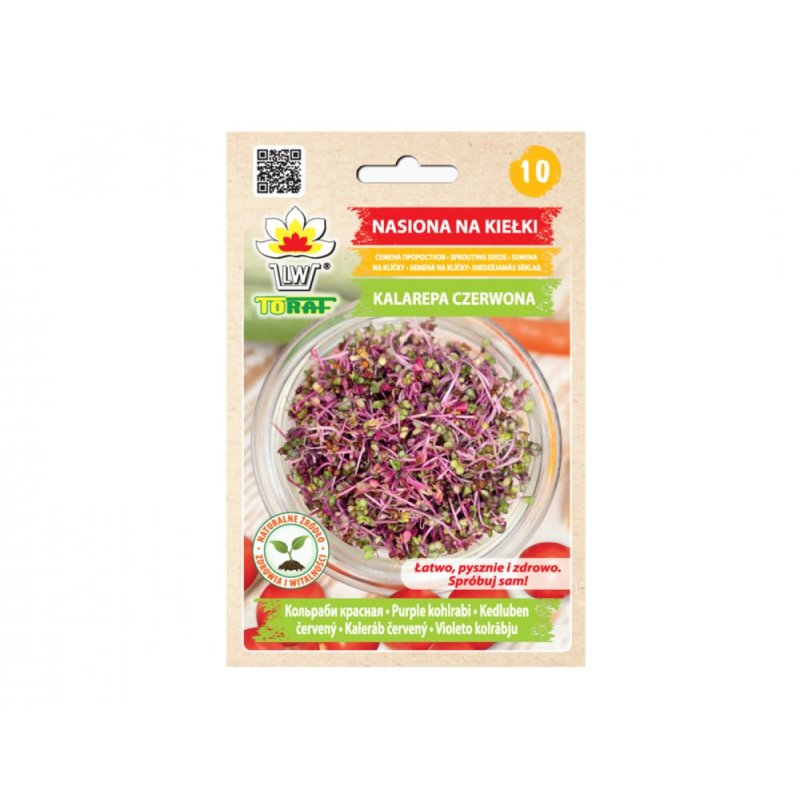 Sprossensamen ROTER KOHLRABI 10g