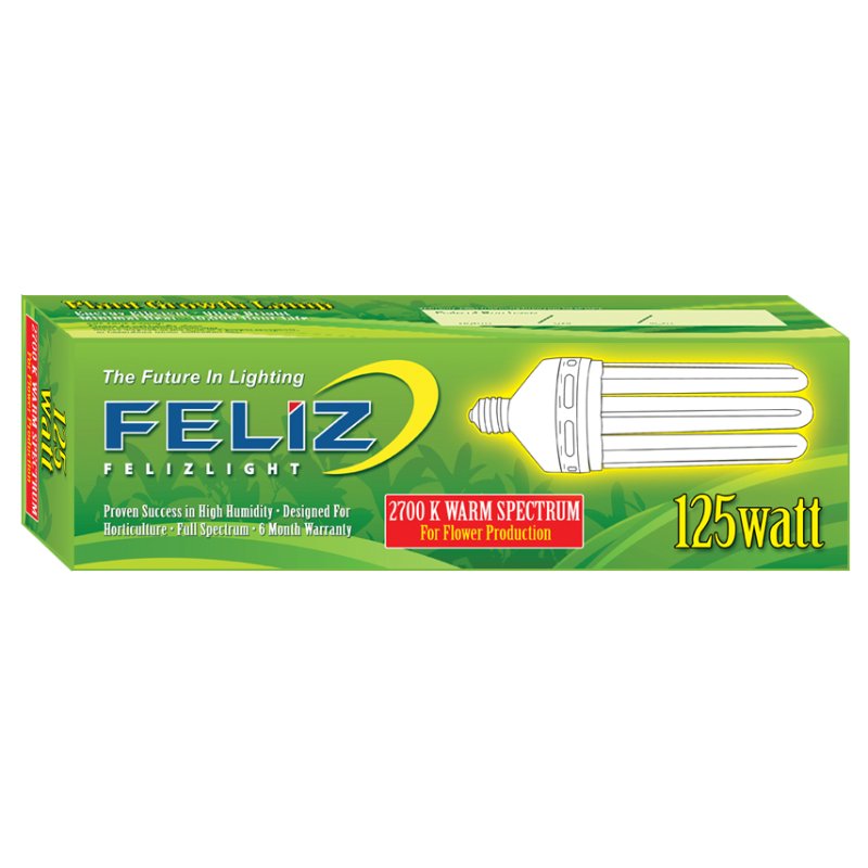 Feliz 125W,2700K,rote Blüte