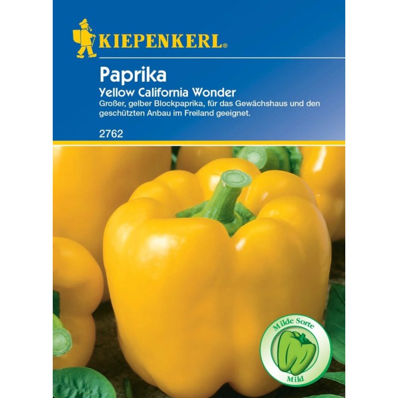 Kiepenkerl Paprika Geel California Wonder