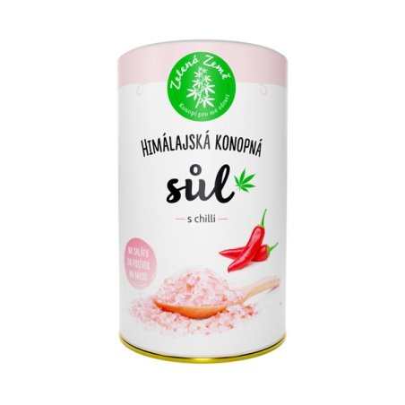 Zelená Země Sel de chanvre au piment 165g