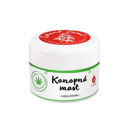 Zelená Země hennep spier- en gewrichtszalf 12 ml