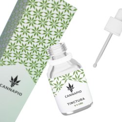 CBD Tinctura Cool 9% - huile naturelle full-spectrum 30ml Cannapio