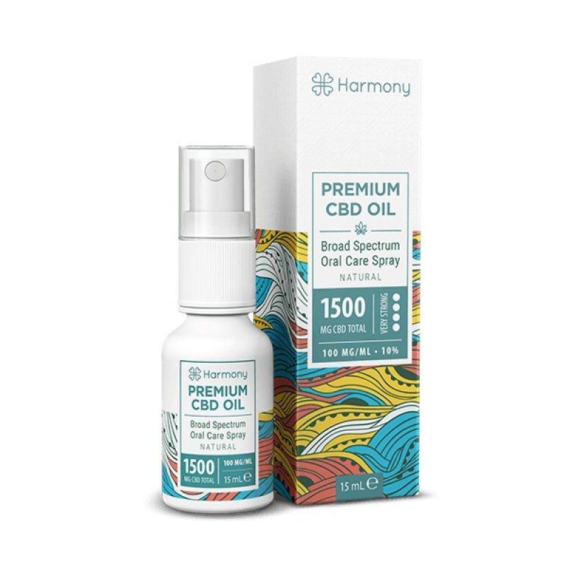 Harmony CBD Öl im Spray 1500 mg, 15 ml, Natural