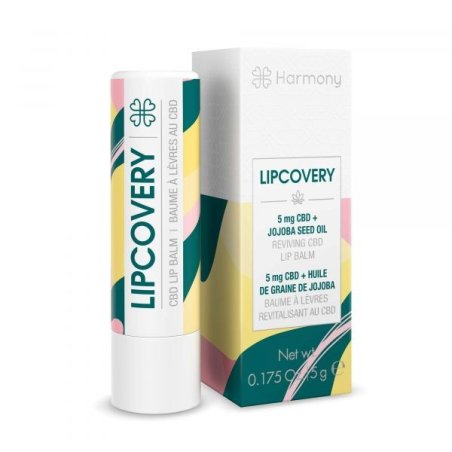 Bálsamo labial Harmony Lipcovery, CBD 5 mg