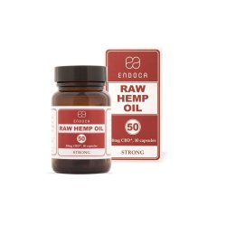 Capsule Endoca RAW CBD 15%, 1500 mg