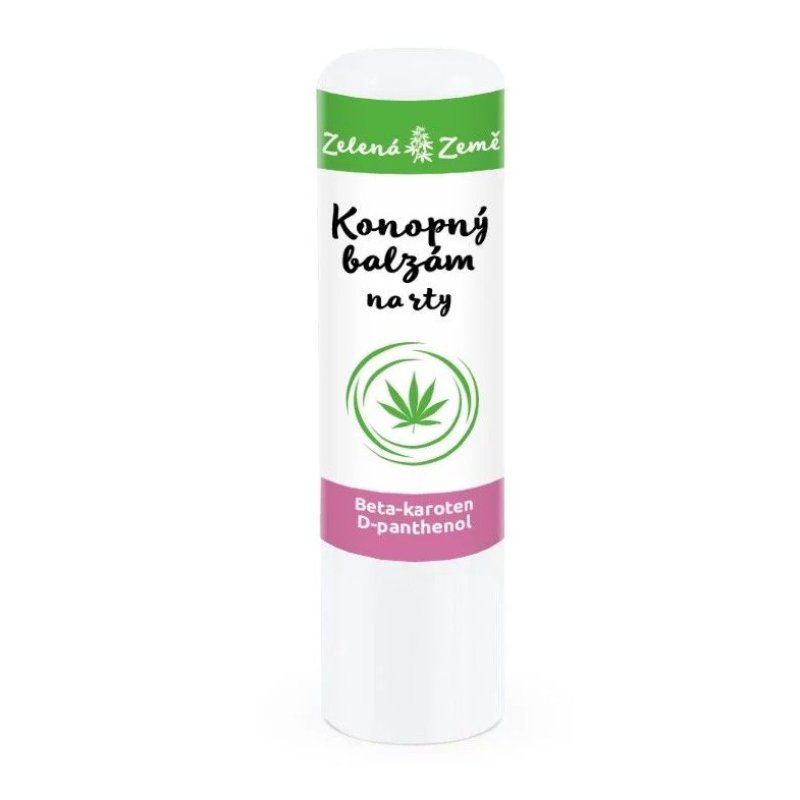 Baume à lèvres au chanvre 4,8 ml, Zelená Země
