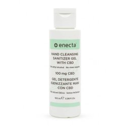 Gel désinfectant sans rinçage pour les mains avec 70 % d'alcool, 100 mg de CBD, Enecta