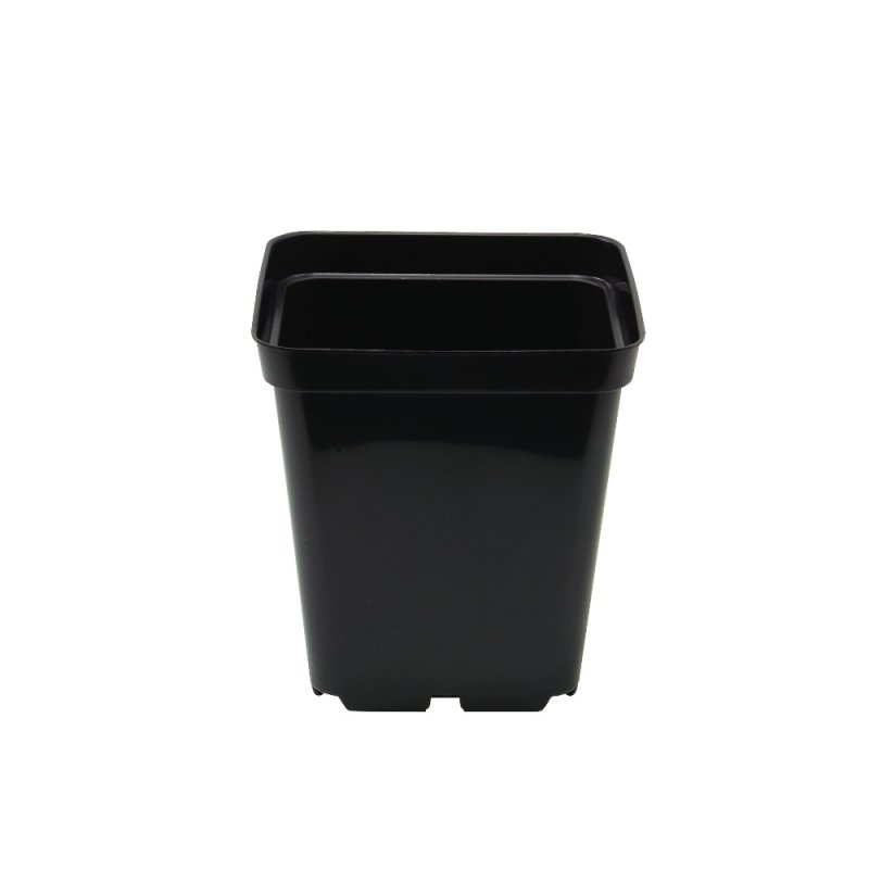 TEKU квадратна саксия 10x10x11 см - комплект 100 бр., 0,70 л