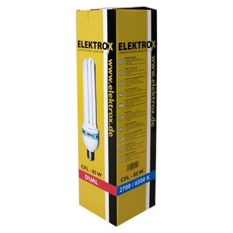 Spaarlamp CFL ELEKTROX 85W, voor groei en bloei