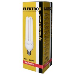 Lampe CFL ELEKTROX 125W, floraison économe