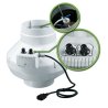 Ventilateur avec thermostat VK/DALAP 125 U, 355m³/h
