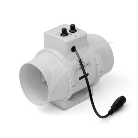 Ventilador con termostato Vents/Dalap 150 U-T, 467/552m3/h