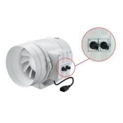 Ventilatore con termostato Vents/Dalap 250 U-T, 1110/1400m3/h