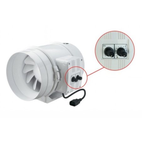 Ventilador con termostato Vents/Dalap 315 U-T, 1760/2350m3/h