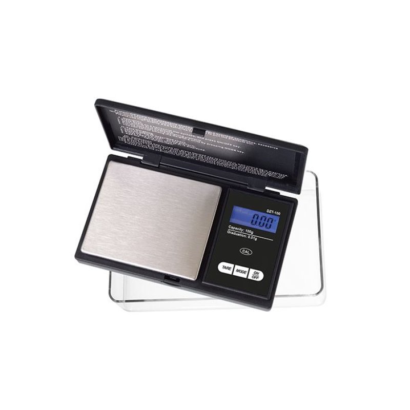 On Balance Large Tray Miniscale -vaaka, 100g/0,01g, musta
