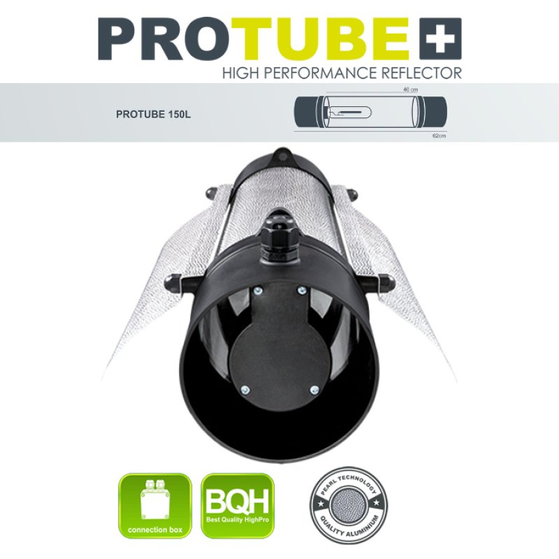 Riflettore con estrazione PROTUBE 150L, 150mm