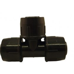 Raccord en T - T 25mm PE - pour pression 1 atm
